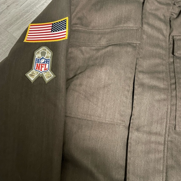2017 Salute To Service Chicago Bears Jacket Sz. M - Picture 3 of 5